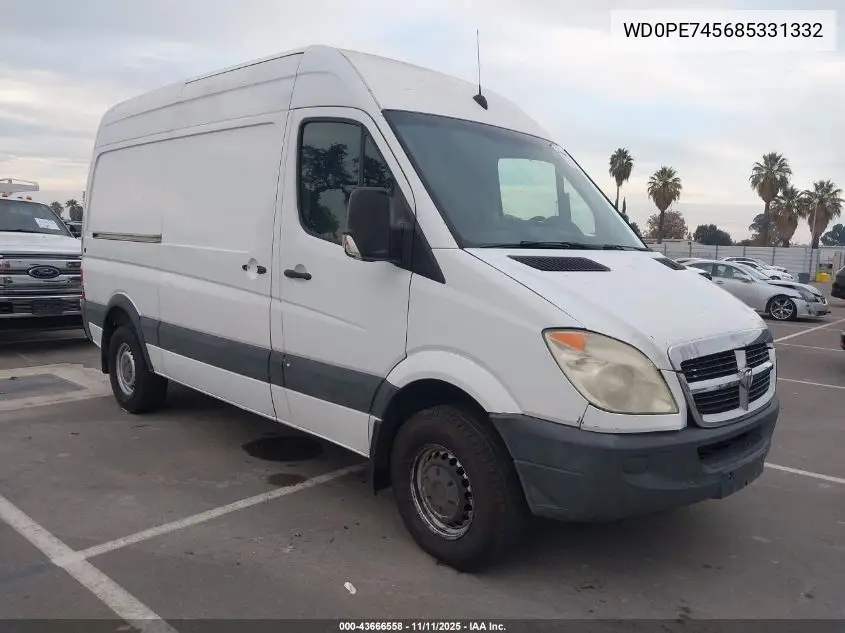 WD0PE745685331332 2008 Dodge Sprinter Van 2500