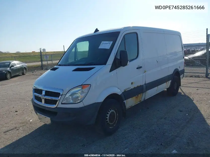 WD0PE745285261666 2008 Dodge Sprinter Van 2500