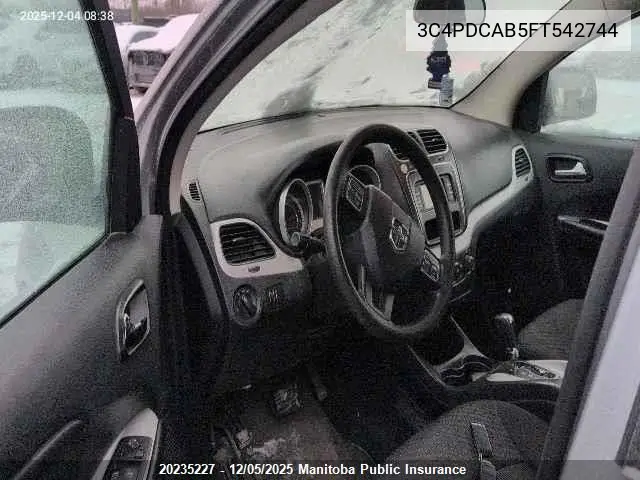 3C4PDCAB5FT542744 2015 Dodge Journey Cvp