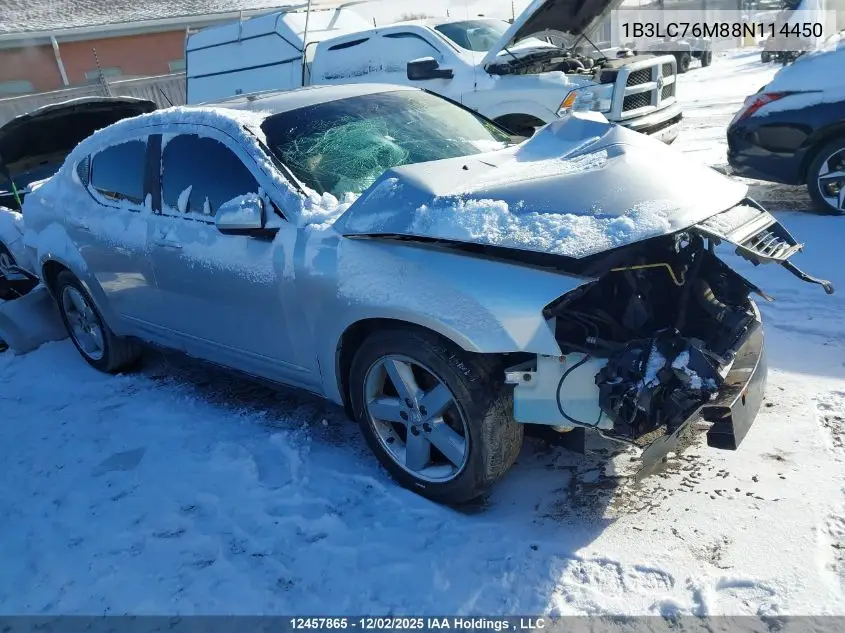 1B3LC76M88N114450 2008 Dodge Avenger R/T