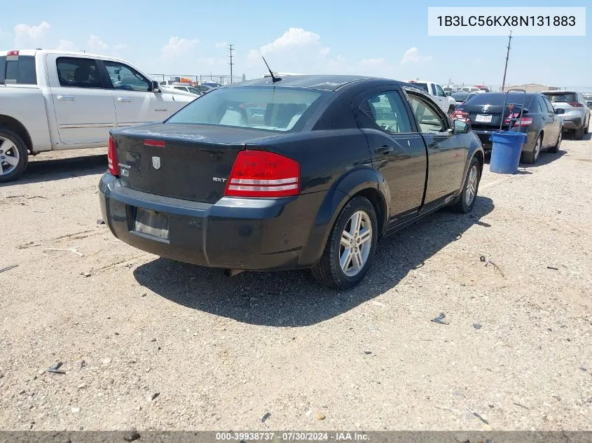 1B3LC56KX8N131883 2008 Dodge Avenger Sxt