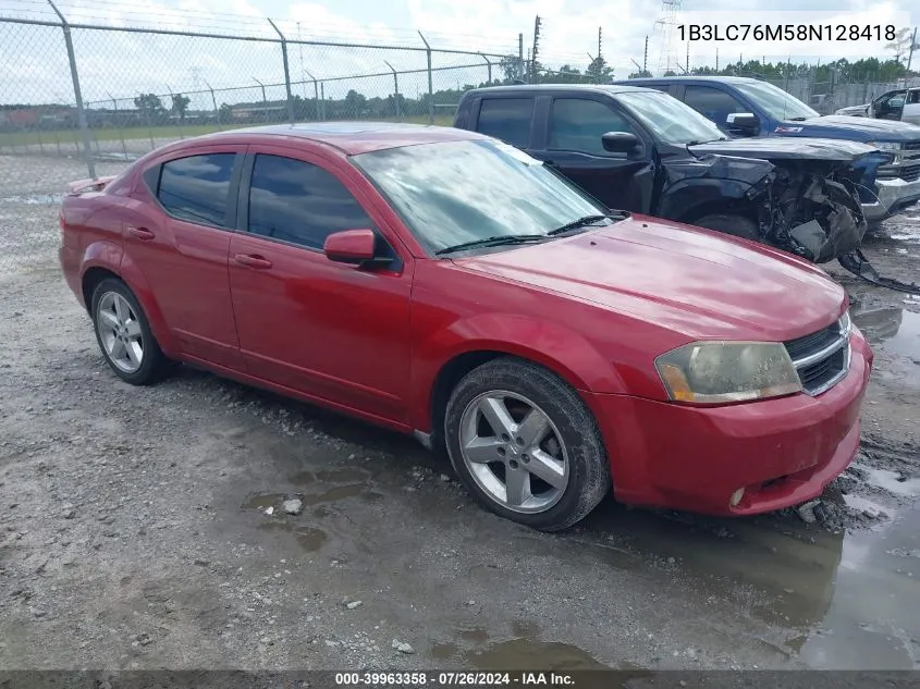 1B3LC76M58N128418 2008 Dodge Avenger R/T