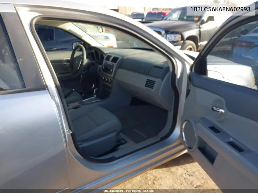 1B3LC56K68N602993 2008 Dodge Avenger Sxt