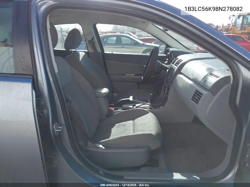 1B3LC56K98N278082 2008 Dodge Avenger Sxt