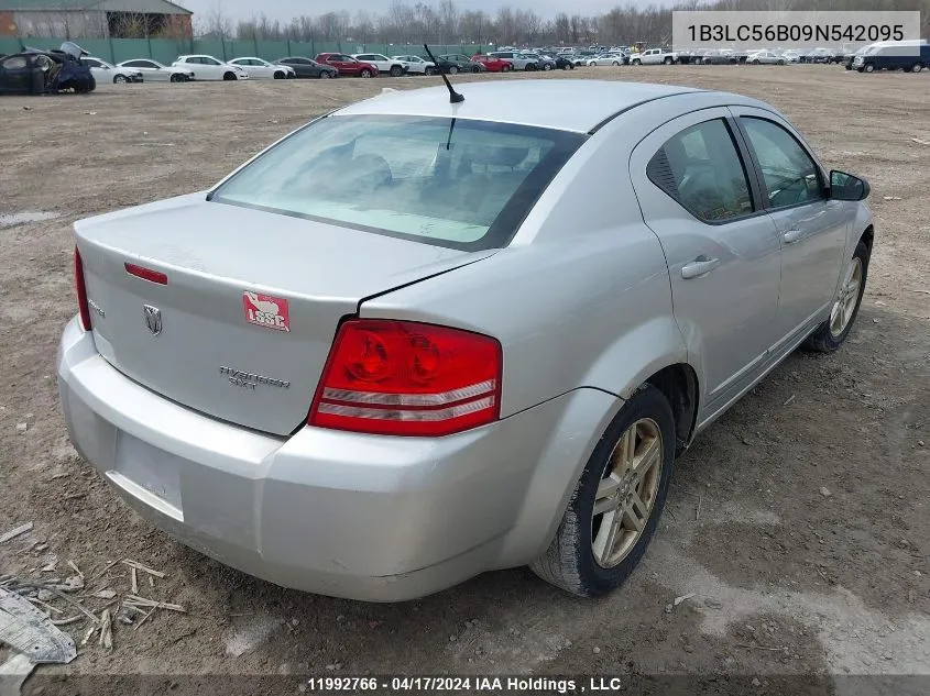 1B3LC56B09N542095 2009 Dodge Avenger Sxt