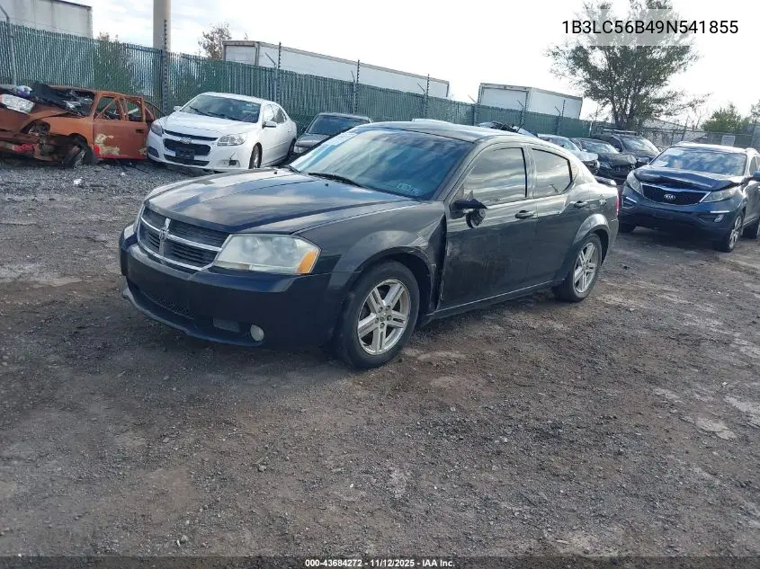 1B3LC56B49N541855 2009 Dodge Avenger R/T
