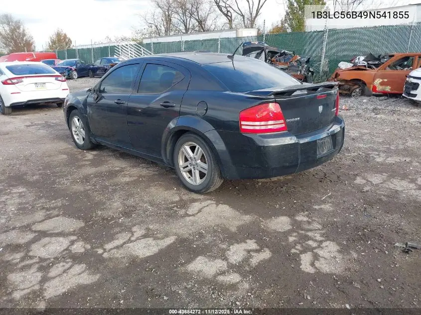 1B3LC56B49N541855 2009 Dodge Avenger R/T