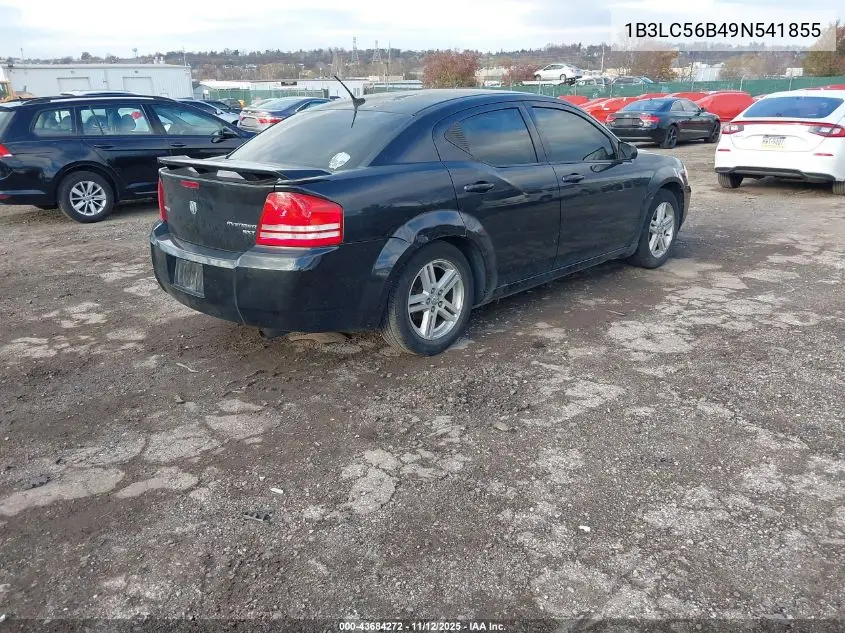 1B3LC56B49N541855 2009 Dodge Avenger R/T
