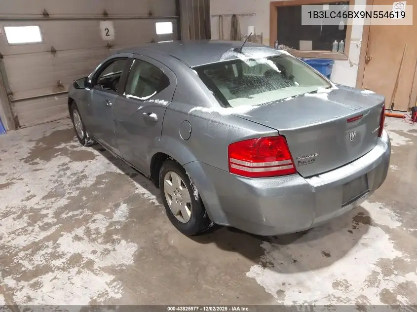 1B3LC46BX9N554619 2009 Dodge Avenger Se/Sxt