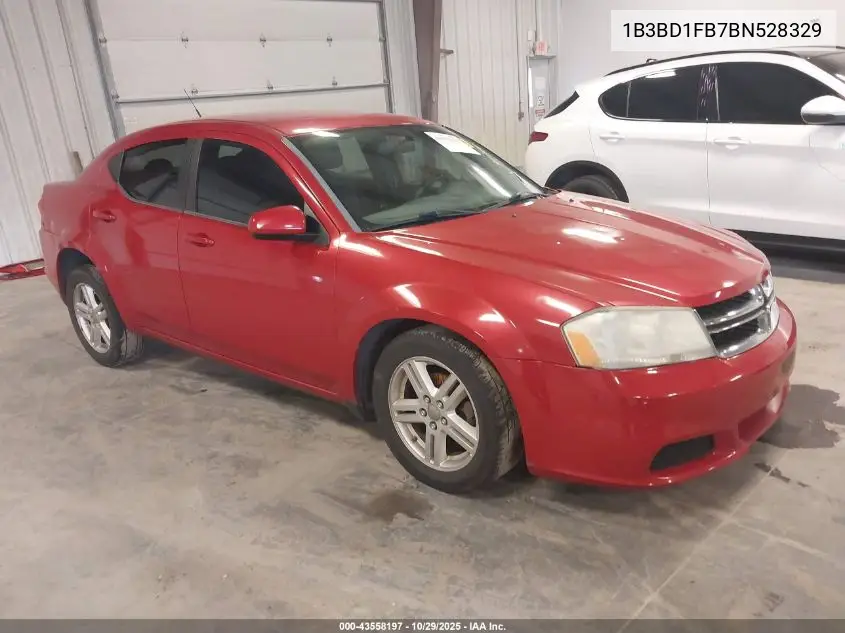 1B3BD1FB7BN528329 2011 Dodge Avenger Mainstreet