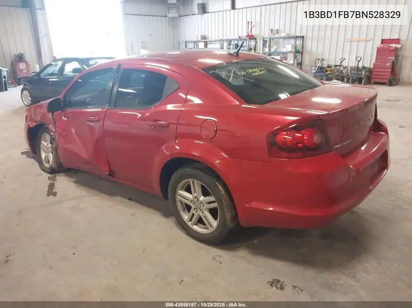 1B3BD1FB7BN528329 2011 Dodge Avenger Mainstreet