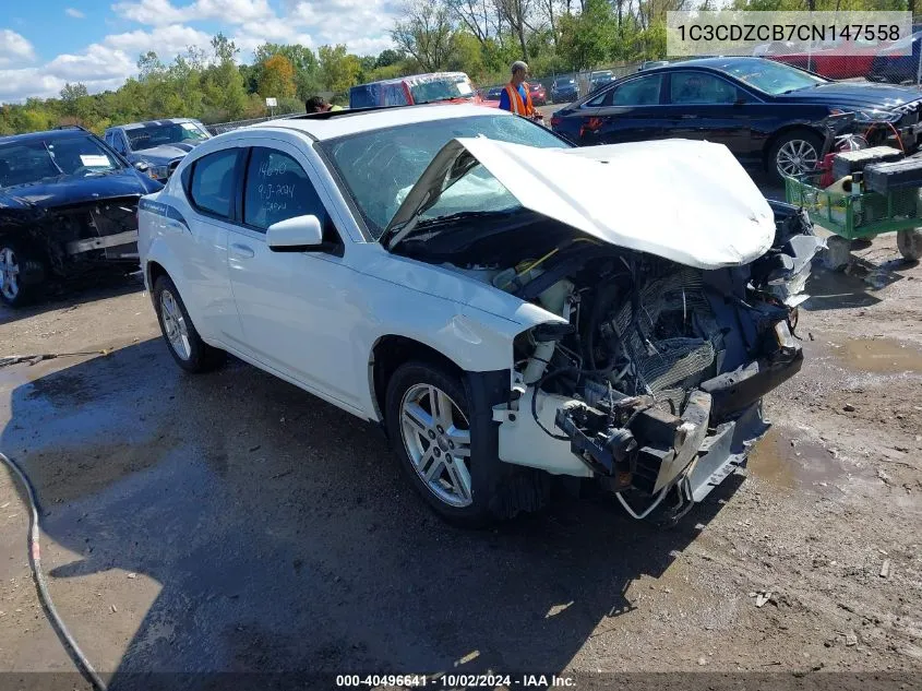 1C3CDZCB7CN147558 2012 Dodge Avenger Sxt