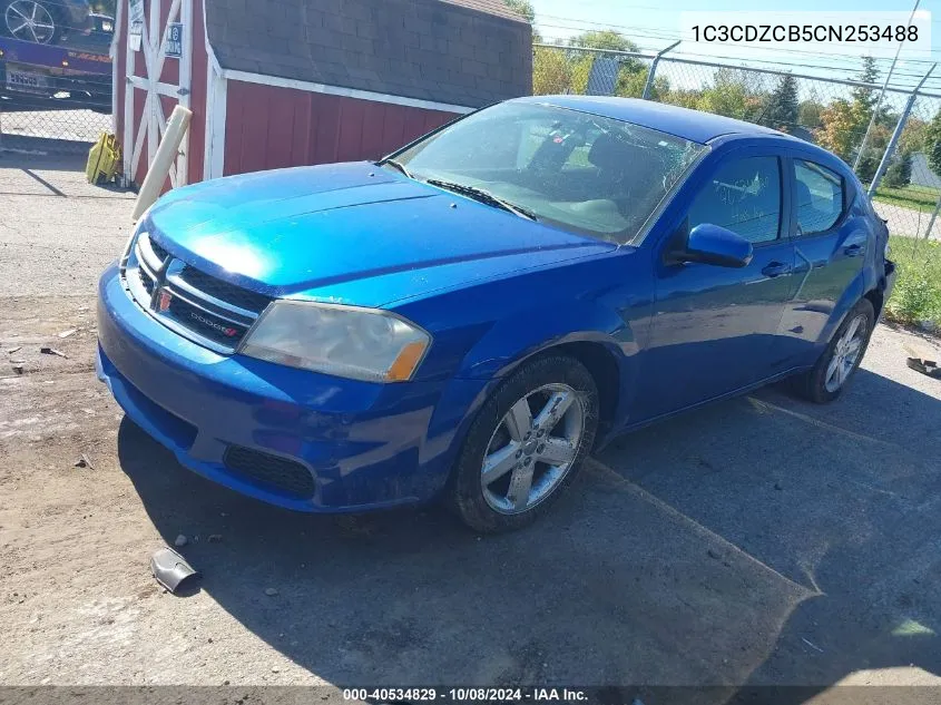 1C3CDZCB5CN253488 2012 Dodge Avenger Sxt