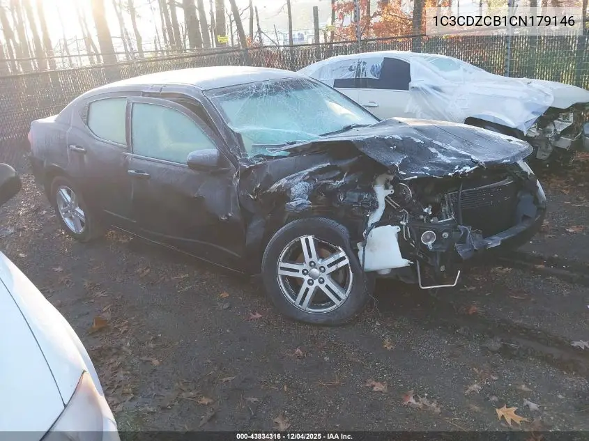 1C3CDZCB1CN179146 2012 Dodge Avenger Sxt