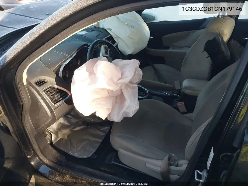 1C3CDZCB1CN179146 2012 Dodge Avenger Sxt