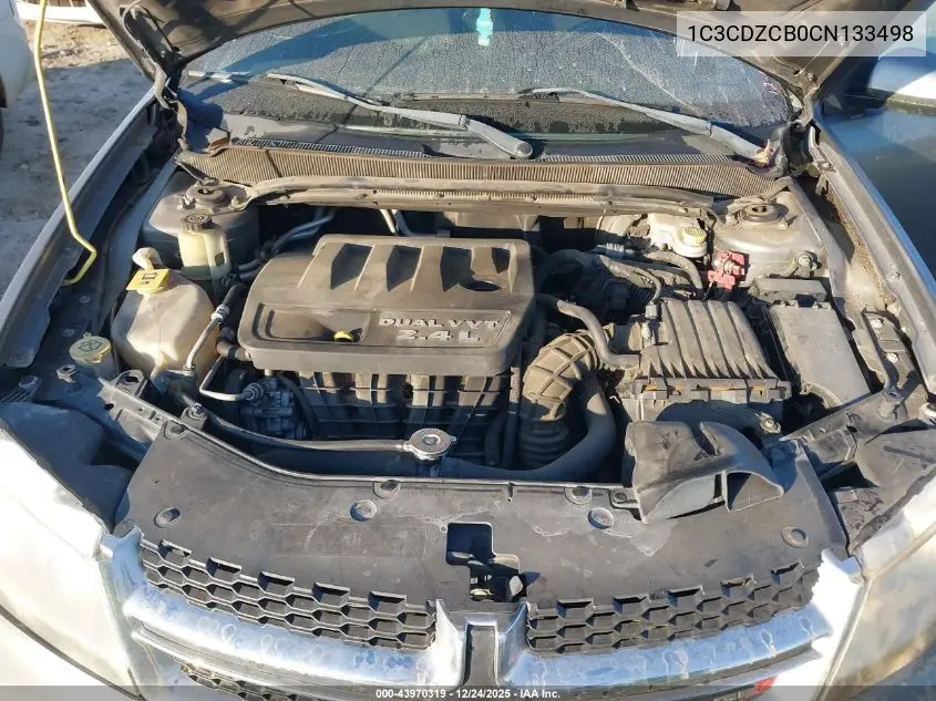 1C3CDZCB0CN133498 2012 Dodge Avenger Sxt