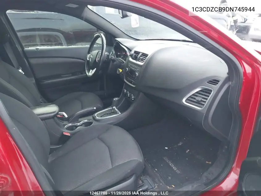1C3CDZCB9DN745944 2013 Dodge Avenger Sxt