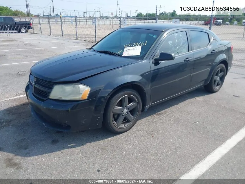 1C3CDZAB8DN534656 2013 Dodge Avenger Se