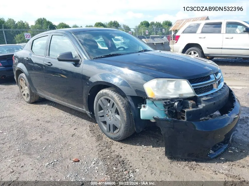 1C3CDZAB9DN532396 2013 Dodge Avenger Se