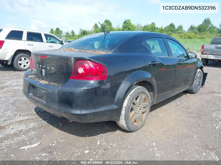 1C3CDZAB9DN532396 2013 Dodge Avenger Se