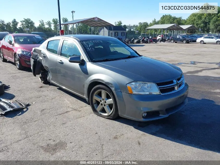 1C3CDZCG3DN544875 2013 Dodge Avenger Sxt