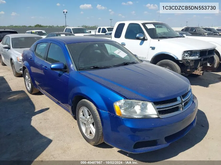 1C3CDZCB5DN553730 2013 Dodge Avenger Sxt