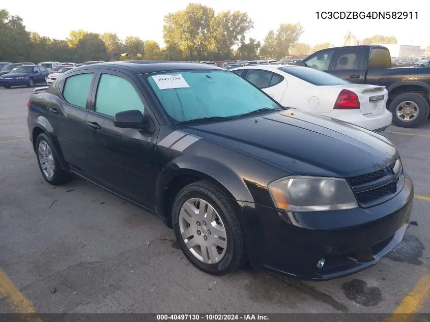 1C3CDZBG4DN582911 2013 Dodge Avenger R/T