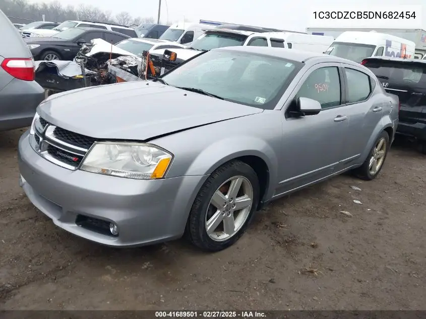 2013 Dodge Avenger Sxt VIN: 1C3CDZCB5DN682454 Lot: 41689501
