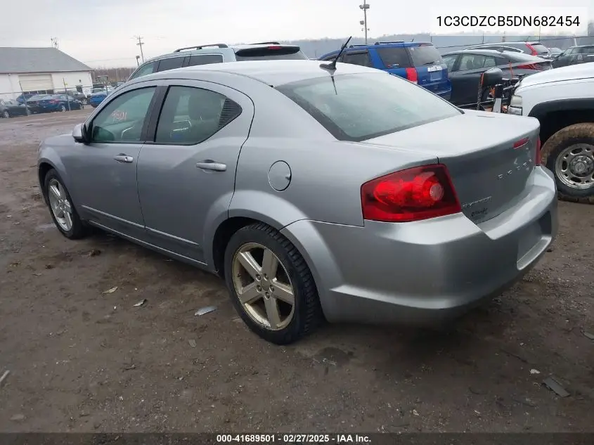 2013 Dodge Avenger Sxt VIN: 1C3CDZCB5DN682454 Lot: 41689501