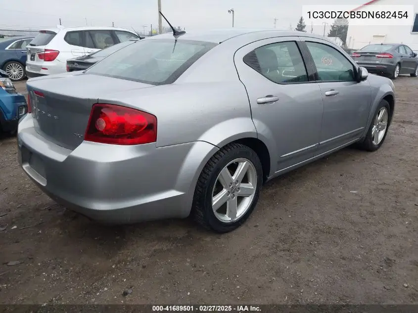 2013 Dodge Avenger Sxt VIN: 1C3CDZCB5DN682454 Lot: 41689501