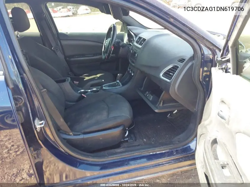1C3CDZAG1DN619706 2013 Dodge Avenger Se V6