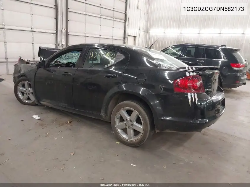1C3CDZCG7DN582173 2013 Dodge Avenger Sxt