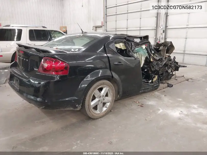 1C3CDZCG7DN582173 2013 Dodge Avenger Sxt