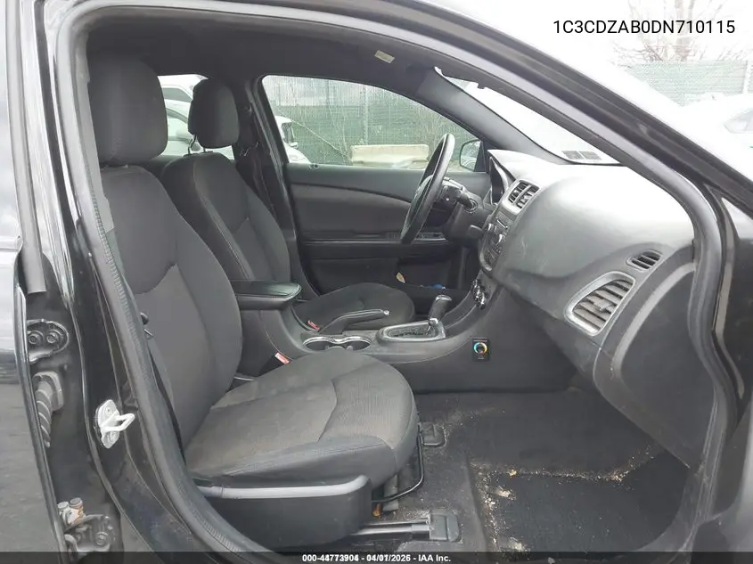 1C3CDZAB0DN710115 2013 Dodge Avenger Se