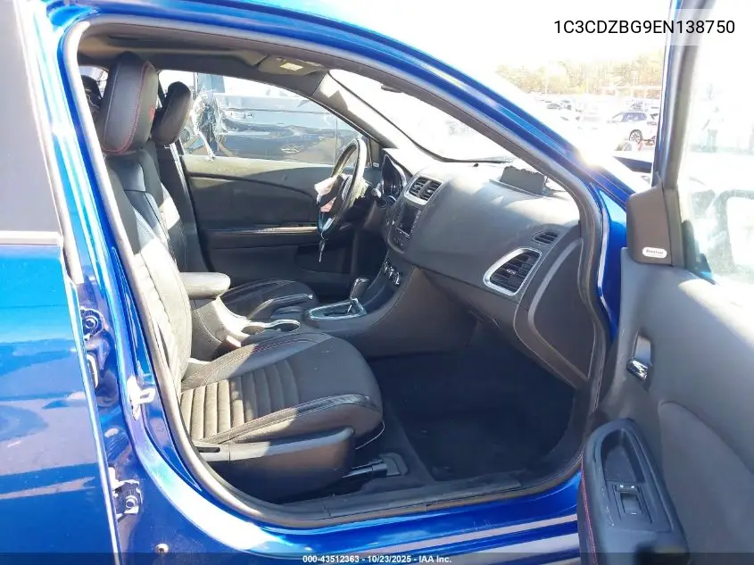 1C3CDZBG9EN138750 2014 Dodge Avenger R/T