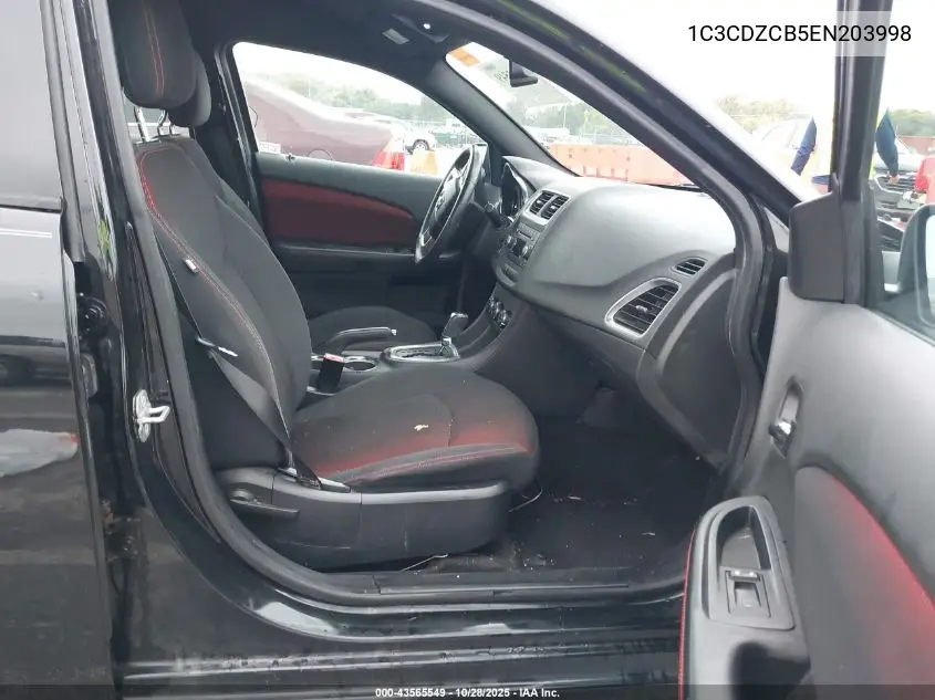1C3CDZCB5EN203998 2014 Dodge Avenger Sxt