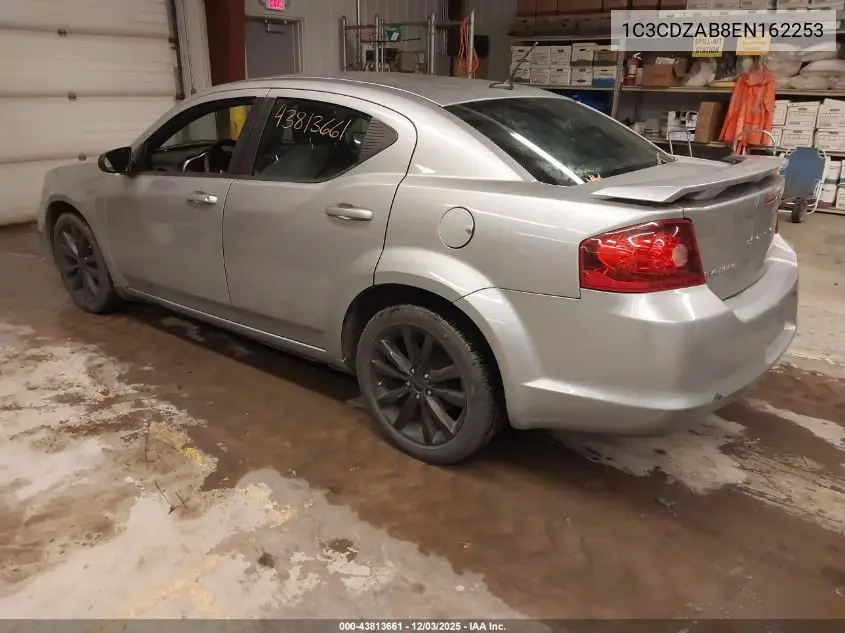 1C3CDZAB8EN162253 2014 Dodge Avenger Se