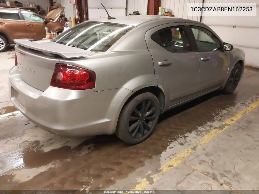 1C3CDZAB8EN162253 2014 Dodge Avenger Se