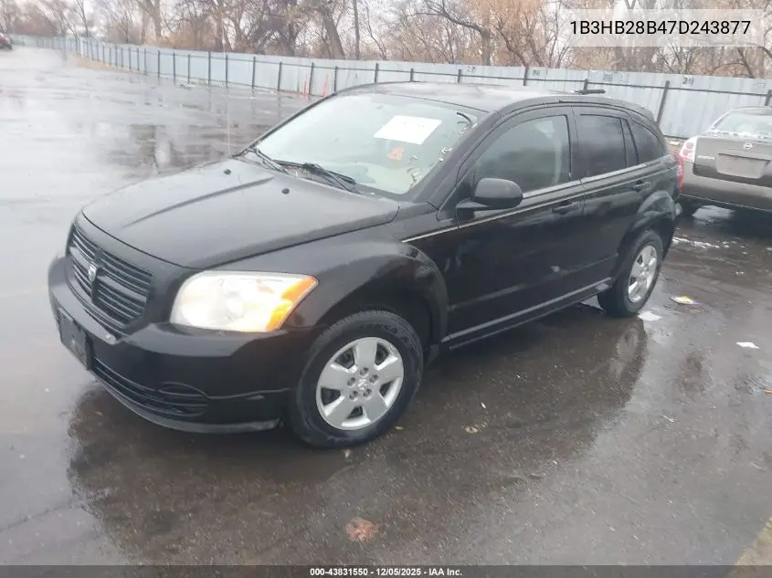 1B3HB28B47D243877 2007 Dodge Caliber
