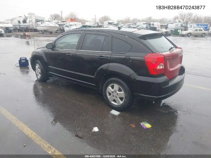 1B3HB28B47D243877 2007 Dodge Caliber