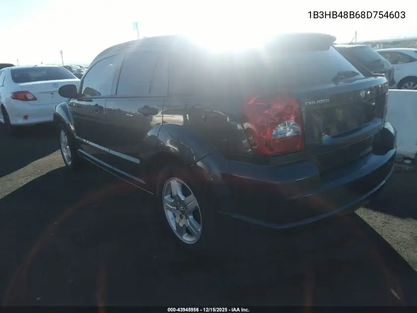 1B3HB48B68D754603 2008 Dodge Caliber Sxt