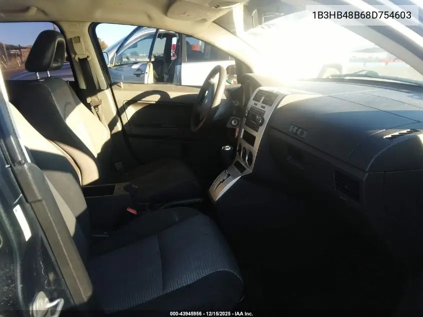 1B3HB48B68D754603 2008 Dodge Caliber Sxt