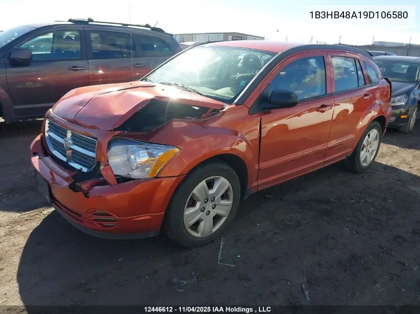 1B3HB48A19D106580 2009 Dodge Caliber Sxt