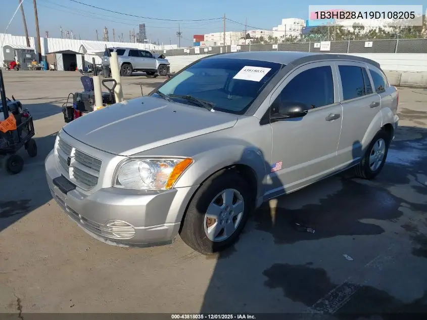 1B3HB28A19D108205 2009 Dodge Caliber Se