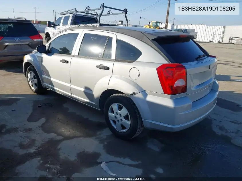 1B3HB28A19D108205 2009 Dodge Caliber Se