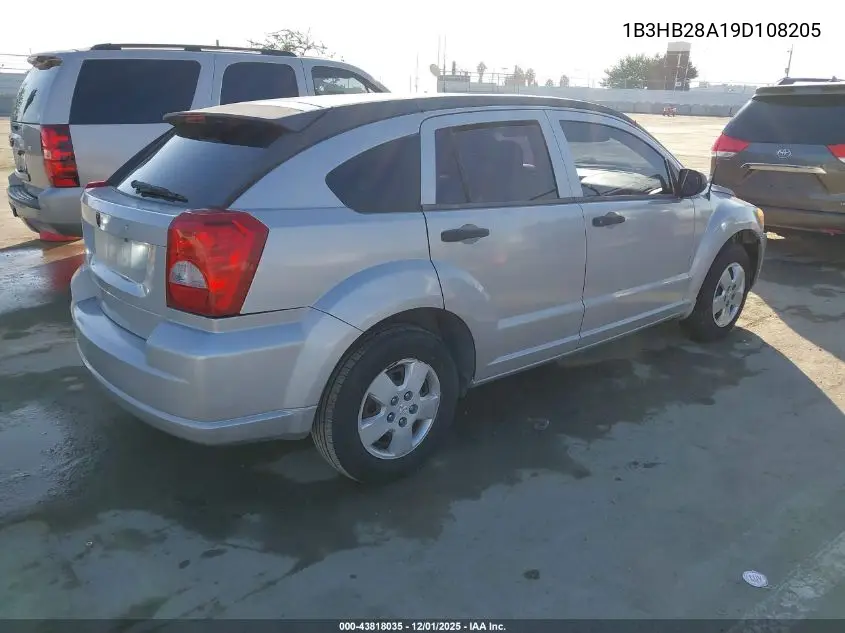 1B3HB28A19D108205 2009 Dodge Caliber Se