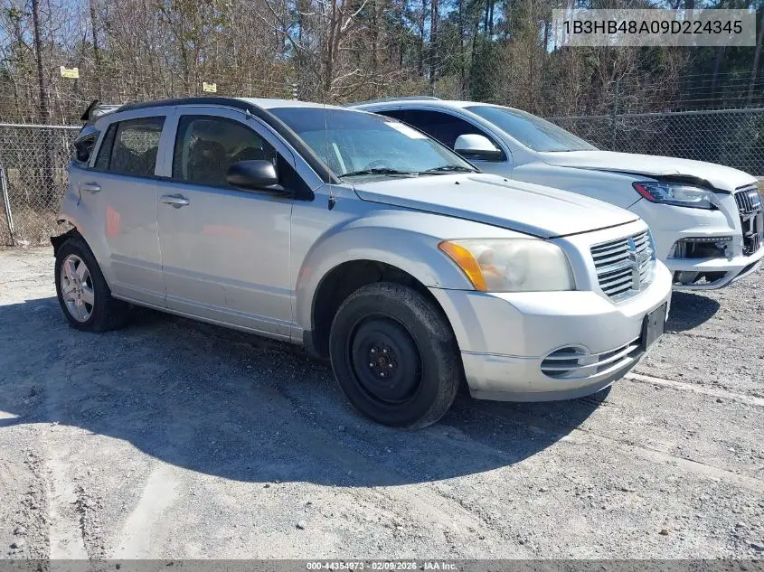 1B3HB48A09D224345 2009 Dodge Caliber Sxt