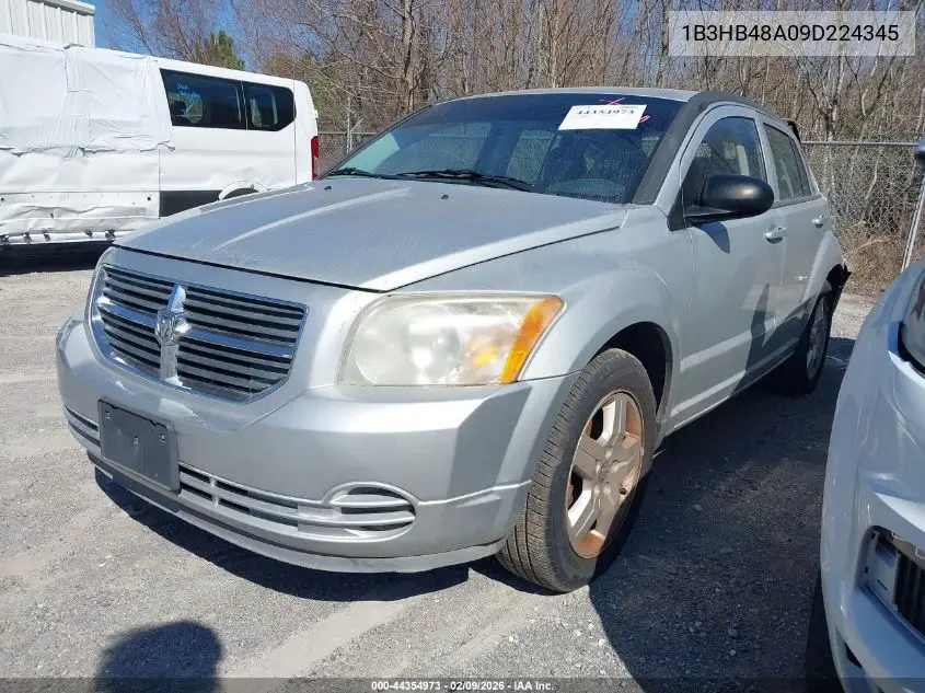 1B3HB48A09D224345 2009 Dodge Caliber Sxt