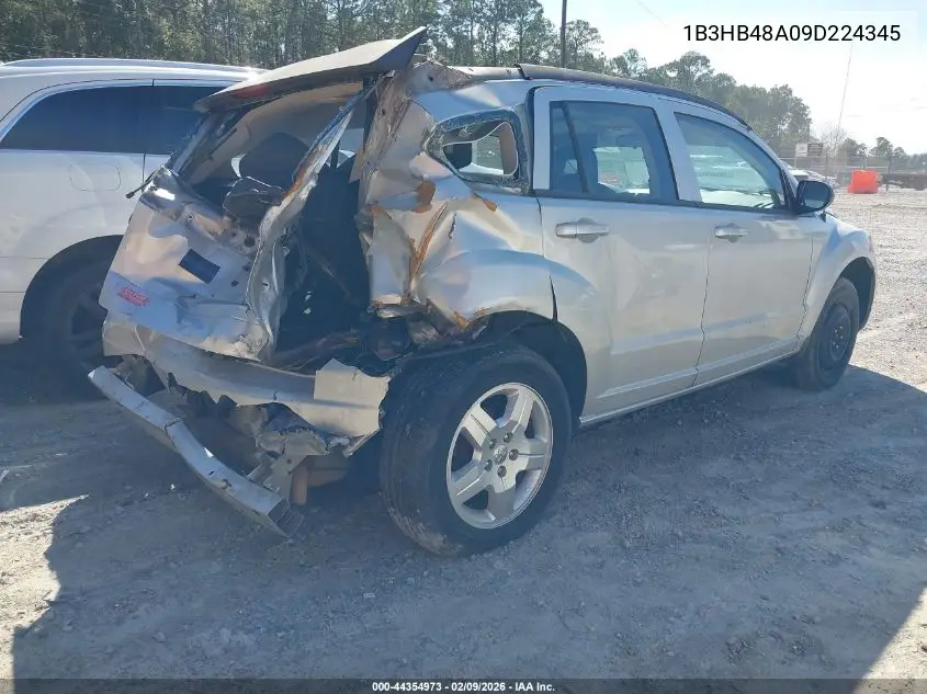1B3HB48A09D224345 2009 Dodge Caliber Sxt