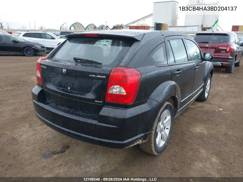 1B3CB4HA3BD204137 2011 Dodge Caliber Sxt